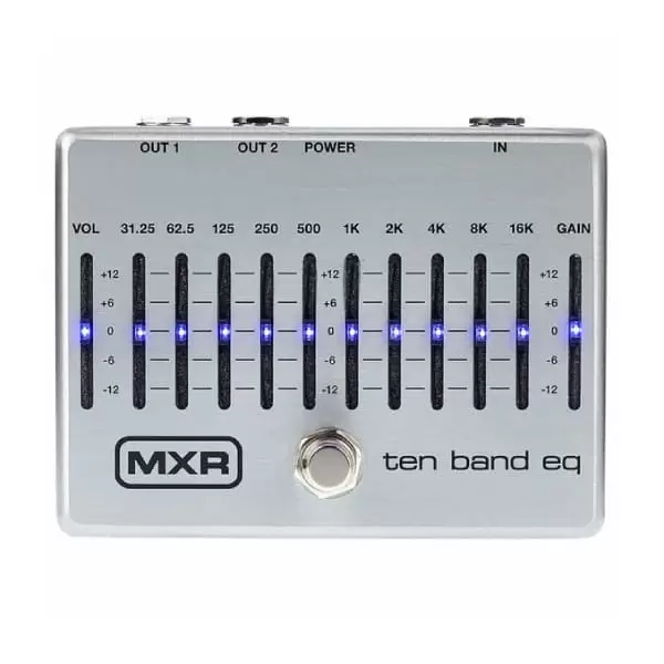 MXR 10 Band Equalizer Silver - Imagem 1
